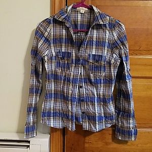 🎆Plaid Forever 21 button down